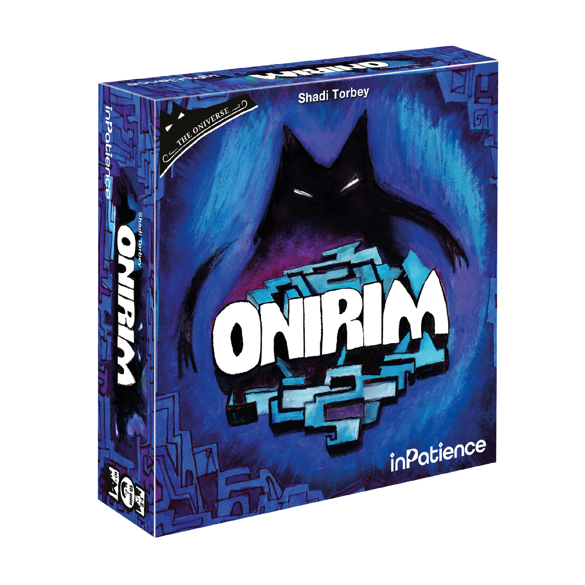 Onirim Card Game | Solo or Cooperative Two Player Strategy Game from The Oniverse | Fun Family Game | Ages 10+ | 1-2 Players | Average Playtime 15 Minutes | Made by inPatience, Multicolor (INPAON12