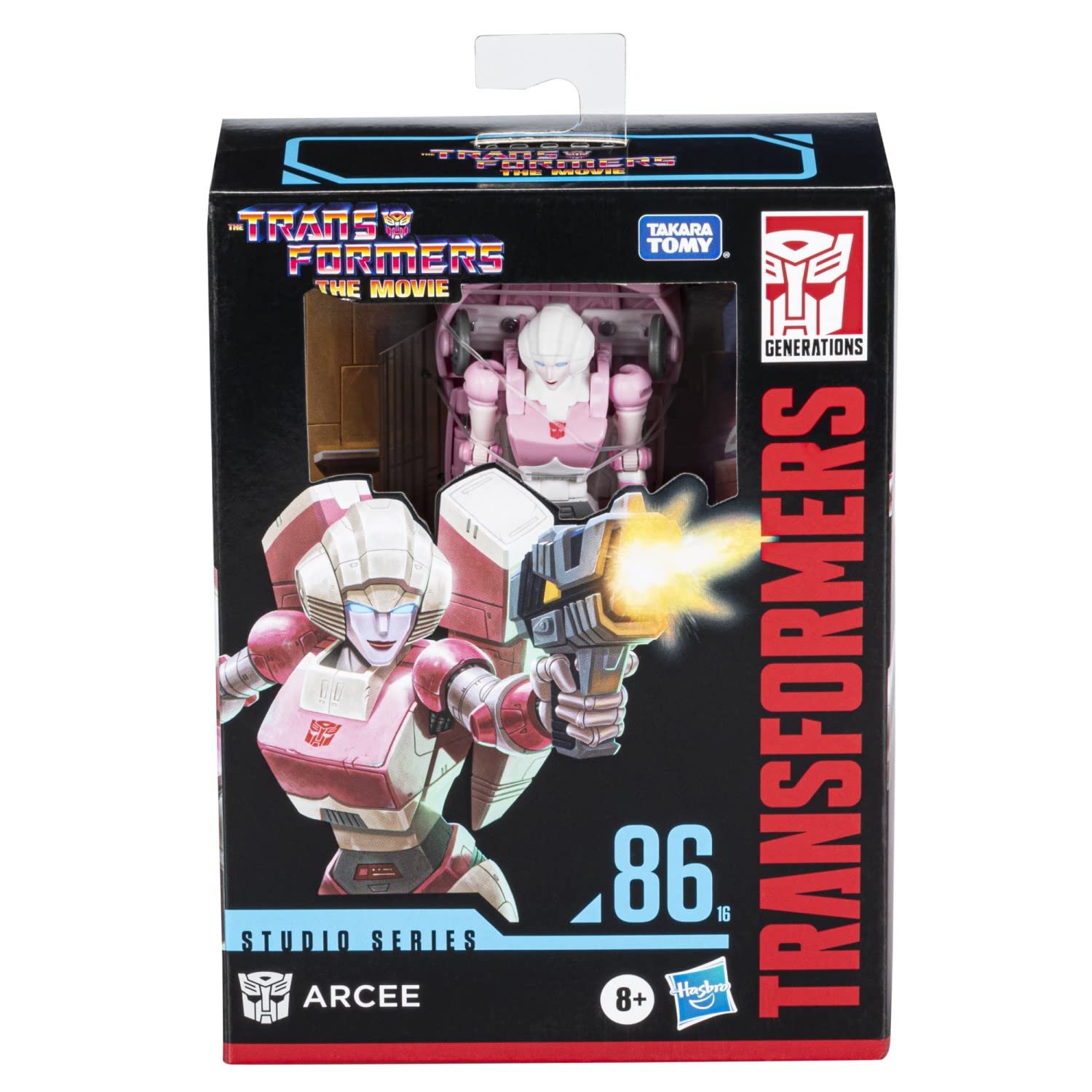 TRANSFORMERS ARCEE SERIE 86 FIGURE - 11 CM