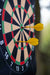 Fizz Creations Magnetic Outdoor Dartboard. Includes Portable Magnetic Waterproof Dartboard in Waterproof Tube, 3 Yellow Darts and 3 Red Darts.