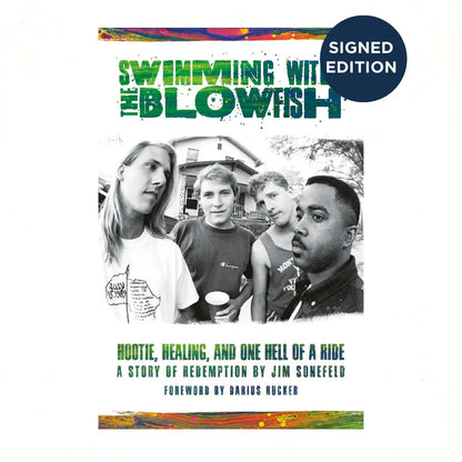 SWIMMING WITH THE BLOWFISH SIGNED