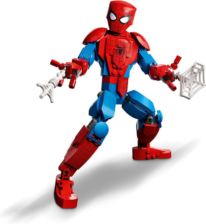 LEGO 76226 Marvel Spider-Man Figure, Fully Articulated Action Toy, Super Hero Movie Set with Web Elements, Collectible Model, Toys for Boys and Girls