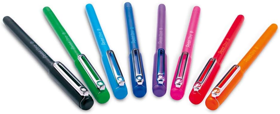Pentel iZee 1.0mm Ballpoint - Assorted 8pc Wallet