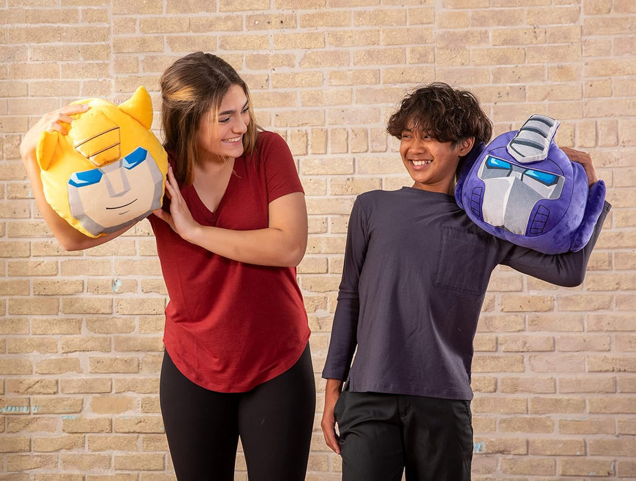 Club Mocchi Mocchi- Transformers Plush — Bumblebee Plushie — Collectible Squishy Plushies — 15 Inch Transformers Bumblebee