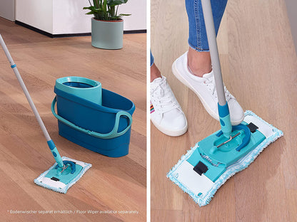 Leifheit clean twist overtrek klittenband vloerwisser m ergo - 33 cm micro duo