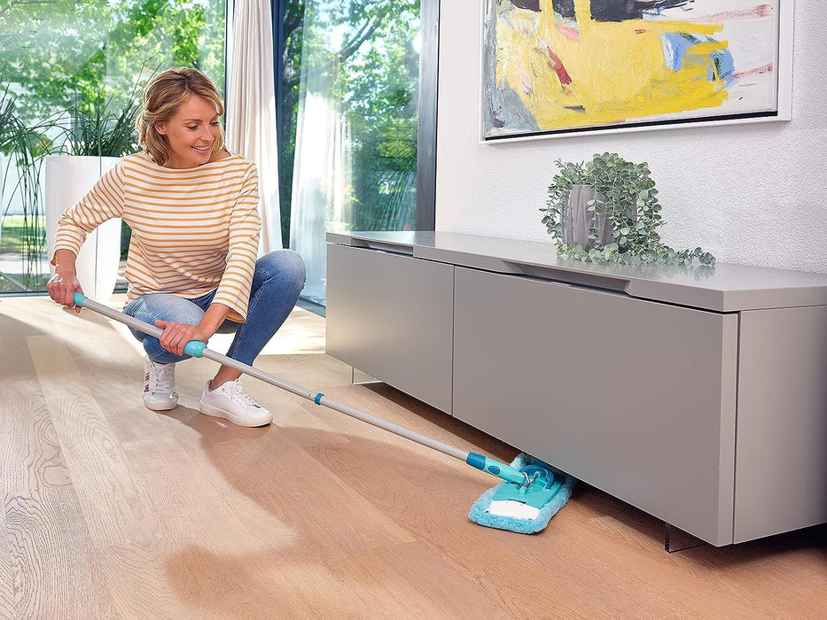 Leifheit clean twist overtrek klittenband vloerwisser m ergo - 33 cm static plus