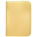 Ultra PRO - Vivid 4-Pocket Zippered PRO-Binder: (Yellow) Protect Up to 160 Collectible Trading Cards, Sports Cards or Valuable Gaming Cards, Ultimate card Protection