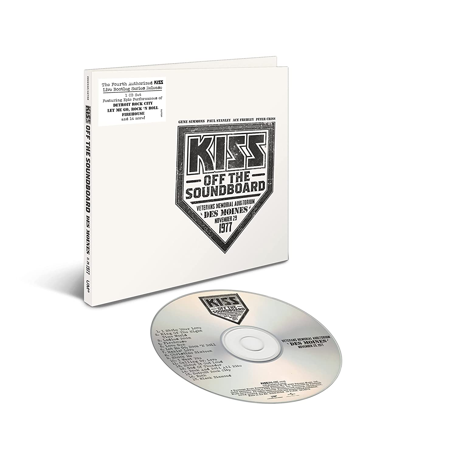 KISS Off The Soundboard: Des Moines (CD)