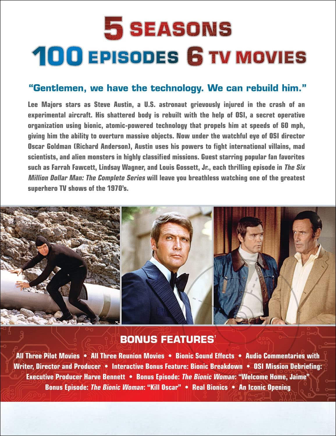 The Six Million Dollar Man: The Complete Series