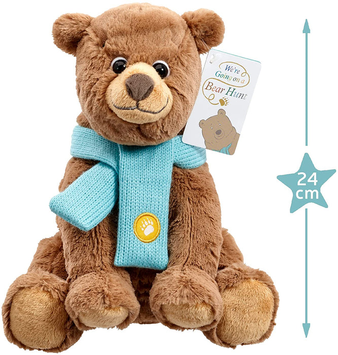 Rainbow Designs Official We're Going On a Bear Hunt - Super Soft Brown Bear Toy For Toddlers and Babies, 24cm