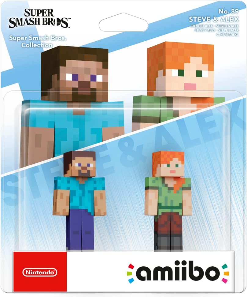 amiibo Steve and Alex Double Pack