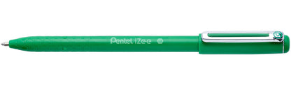Pentel iZee 1.0mm Ballpoint - Green Ink - Pack of 12
