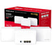 Mercusys AX3000 Mesh WiFi, Whole Home Mesh WiFi Extender Booster Covers up to 650m², Connect up to150 Devices, 160 MHz Channels,Full Gigabit Ports, Dual Band Wi-Fi,Easy App Control, Halo H80X (3-pack)