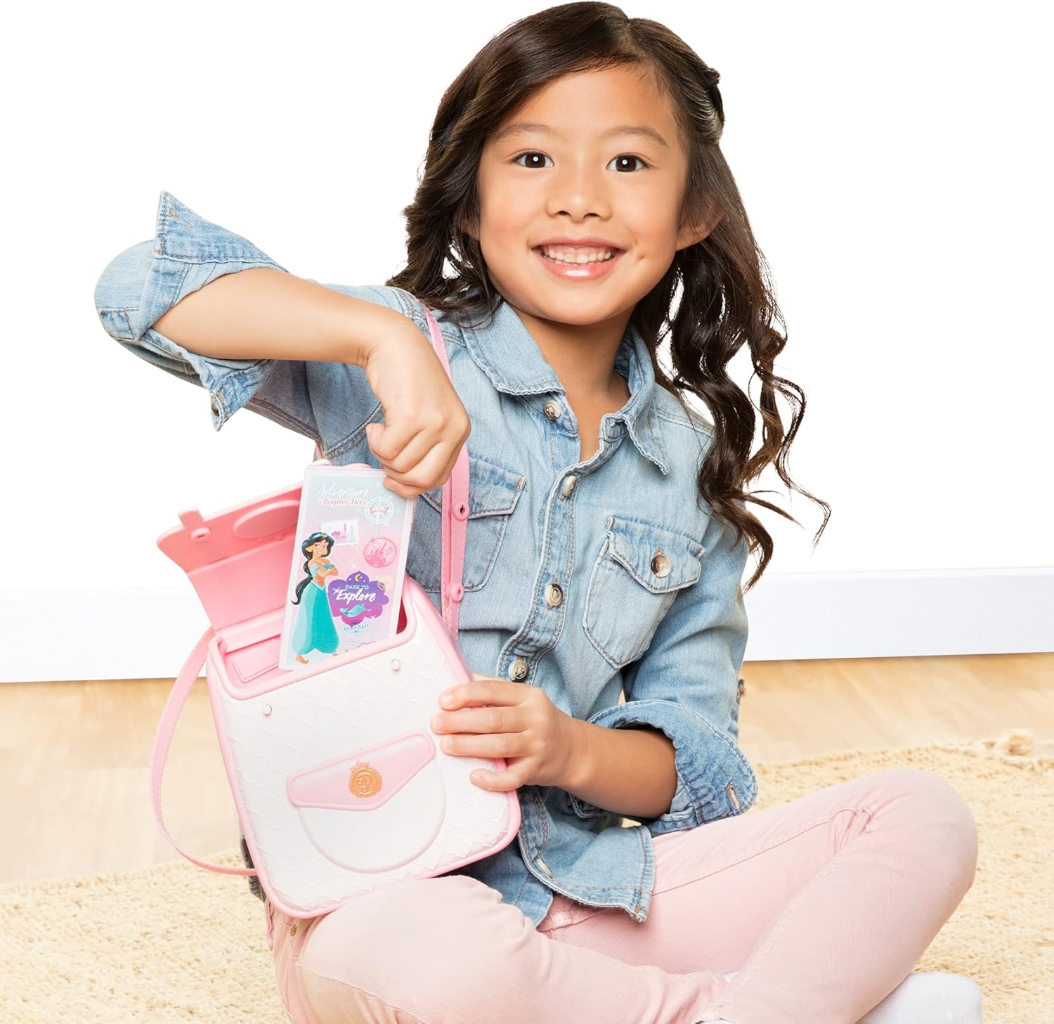 Disney Princess Style Collection Travel Backpack Role Play Toy, Ready for a Trendy Stylish Outdoor Adventure!