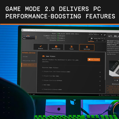 WD_BLACK SN850X 1TB NVMe M.2 SSD, M.2 2280 NVMe SSD with Heatsink, Gaming Expansion SSD, PCIe Gen4 NVMe, High Performance Internal SSD, Read speeds up to 7300 MB/s, Write speeds up to 6,300 MB/s