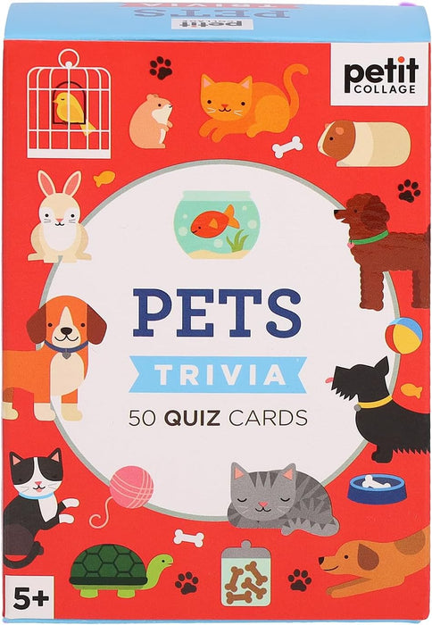 Pets Trivia 50 Quiz Cards