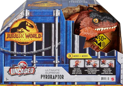 Jurassic World Toys JW Uncaged Ultimate Fire Dino | GWD70, Multicolor