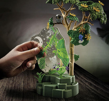 Playmobil Wiltopia 71009 Rainforest Nightlight with Toy Animals, Light and Sound, Sustainable Toy for Children Ages 4+