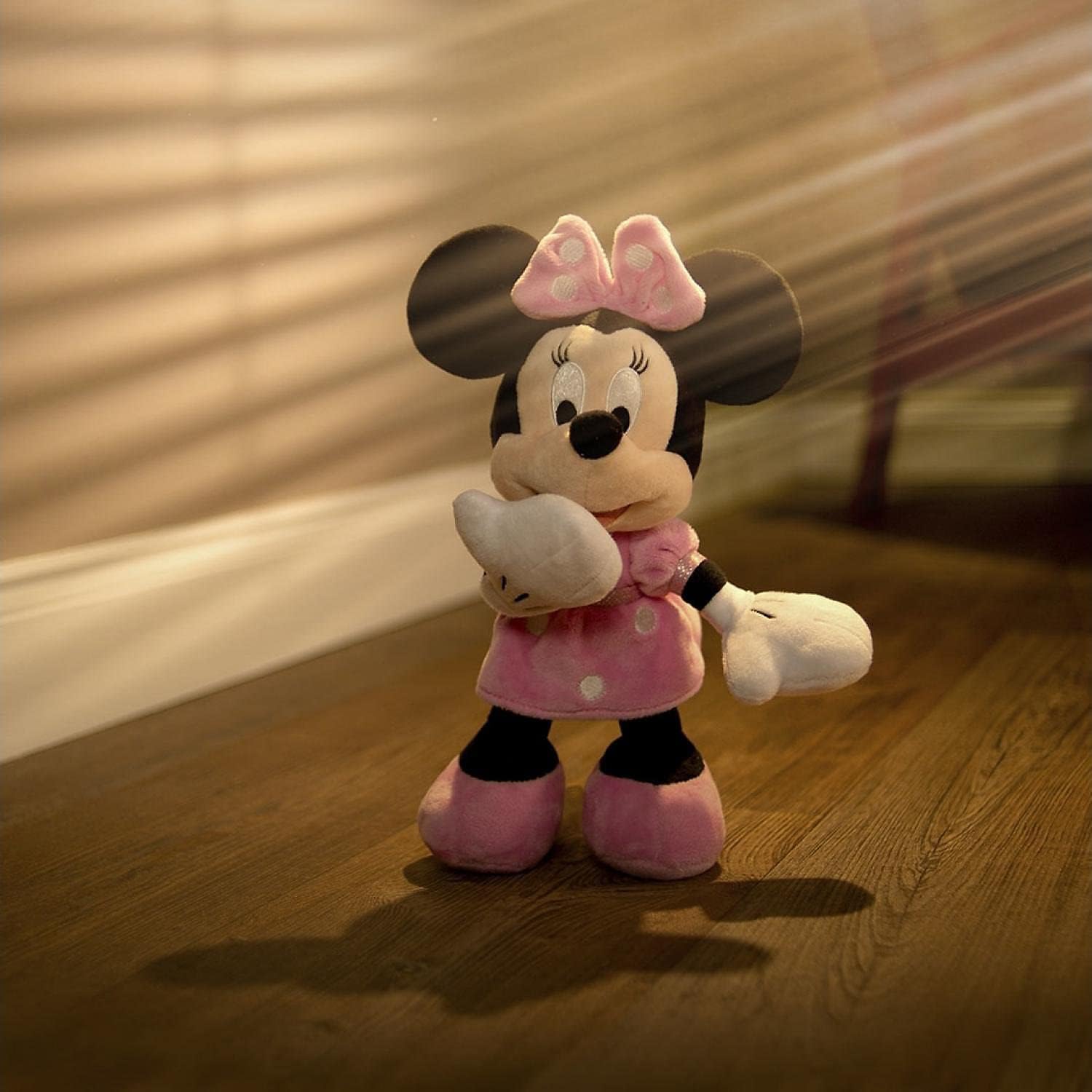 Simba Disney Official - DISNEY MICKEY MOUSE REFRESH CORE MINNIE, Pink, white, 25CM