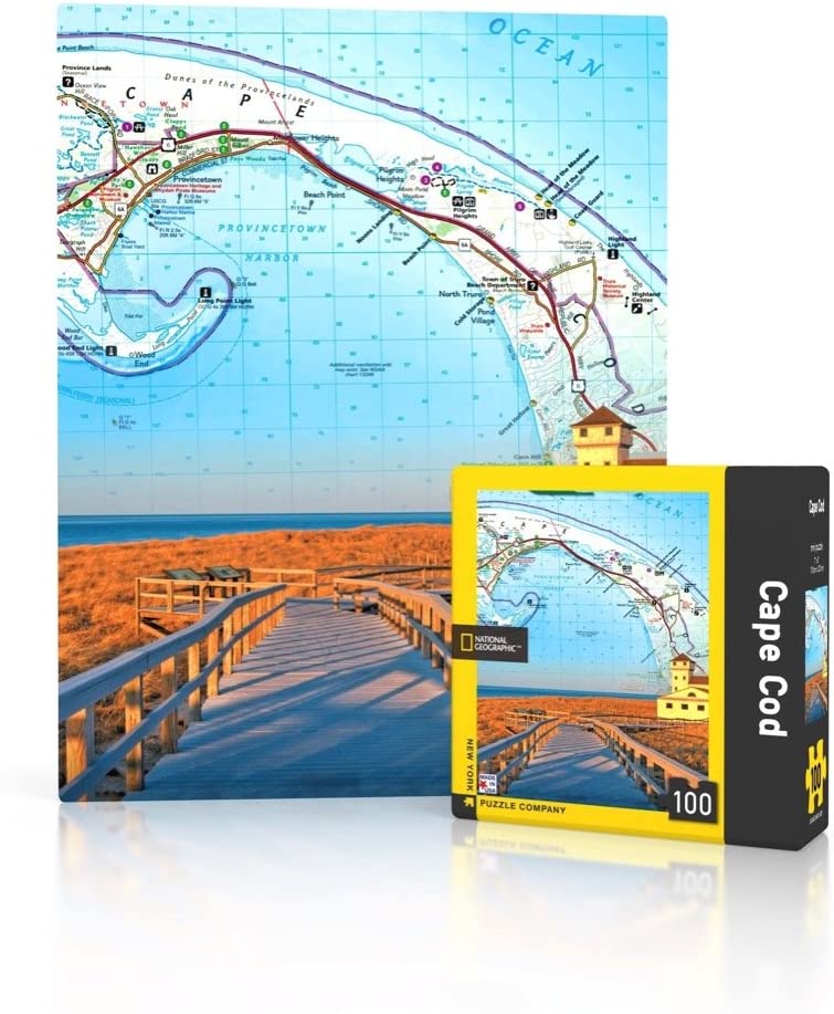 Cape Cod Mini - NYPC National Geographic Collection Mini Puzzle 100 Pieces