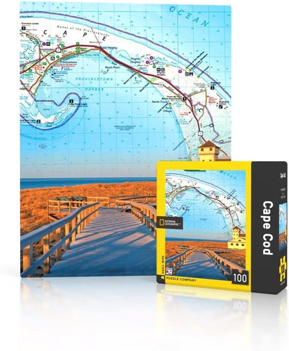 Cape Cod Mini - NYPC National Geographic Collection Mini Puzzle 100 Pieces