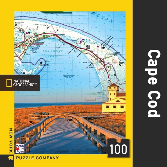 Cape Cod Mini - NYPC National Geographic Collection Mini Puzzle 100 Pieces