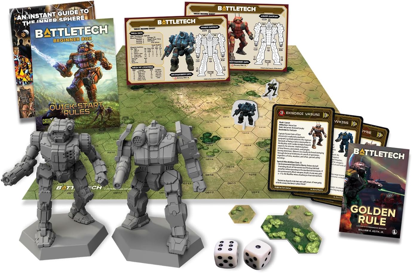 Catalyst Game Labs BattleTech Beginner Box - Your Gateway to The World's Greatest Sci-Fi Miniatures Game Universe