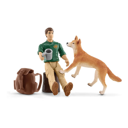schleich 42623 Outback Abenteuer (NatGeo), für Kinder ab 3+ Jahren, WILD LIFE - Spielset