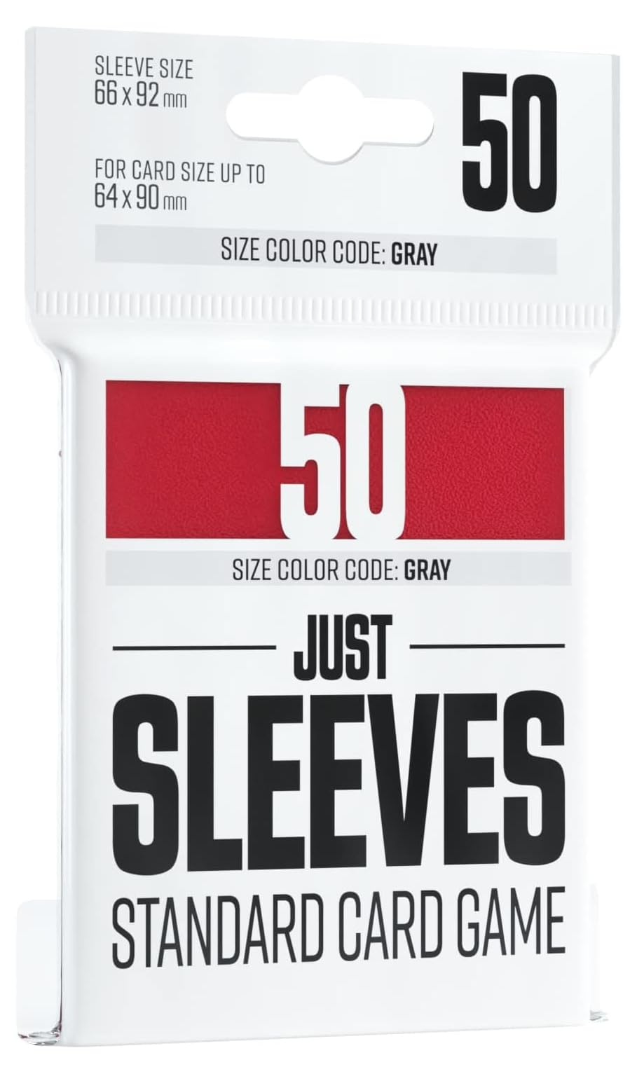 Just Sleeves: Standard Card Game Red (50)