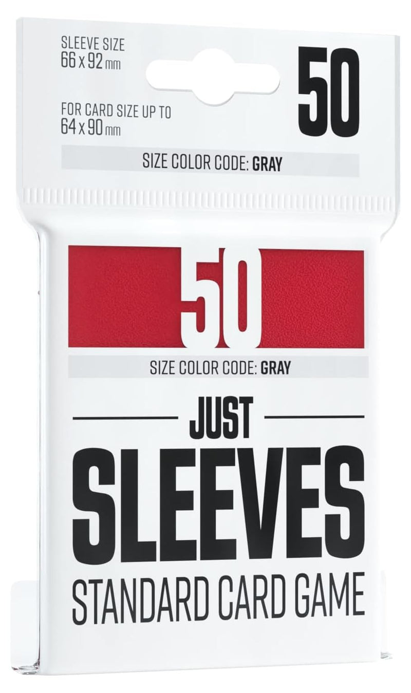 Just Sleeves: Standard Card Game Red (50)