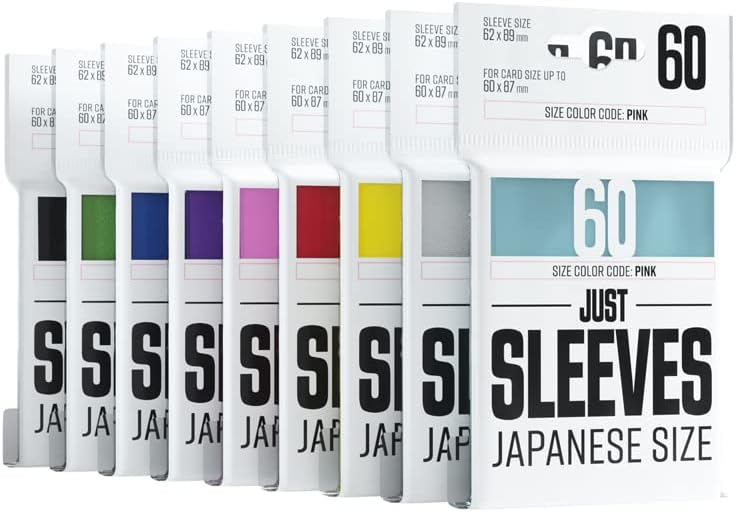 Just Sleeves: Japanese Size Clear (60)