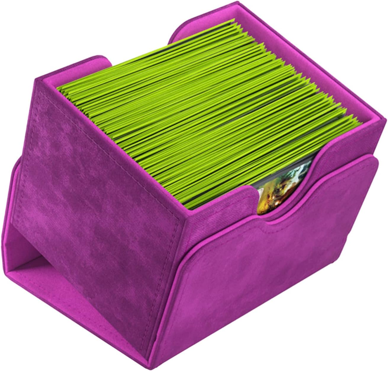 Gamegenic - Sidekick 100+ XL Purple - Caja para mazos