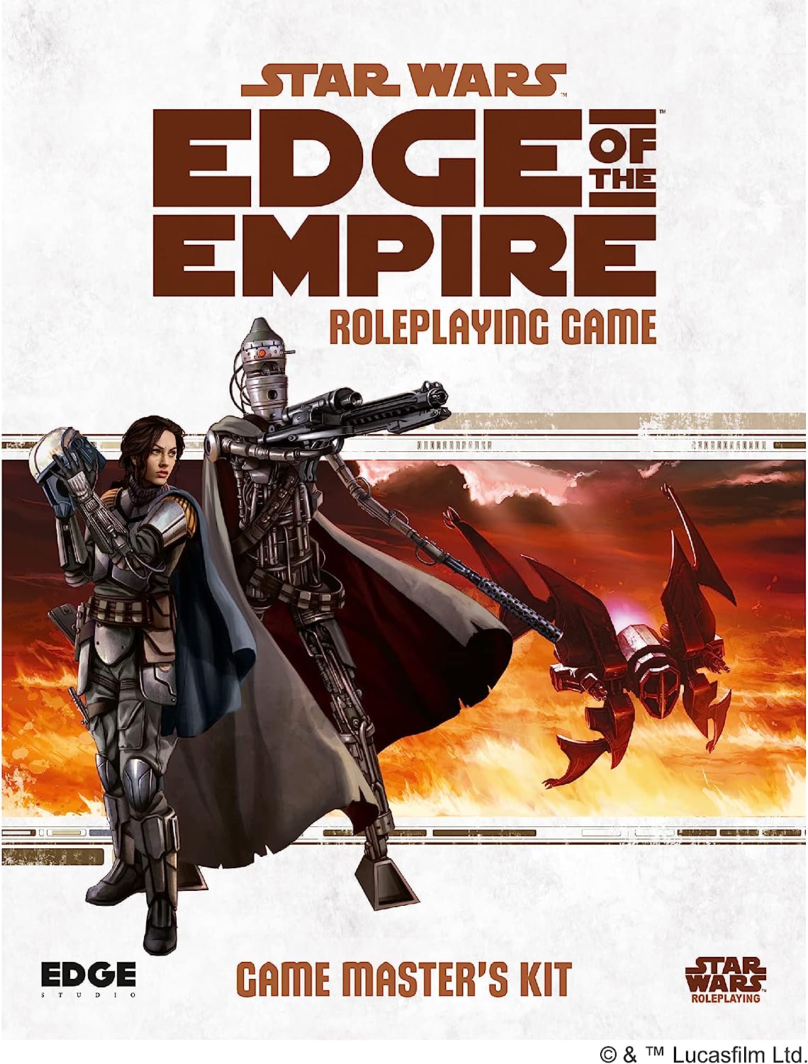 EDGE Studio Star Wars Edge of The Empire Game Master's Kit | Roleplaying Game | Strategy Game for Adults and Kids | Ages 10 and up |3-5 Players | Average Playtime 1 Hour | Made