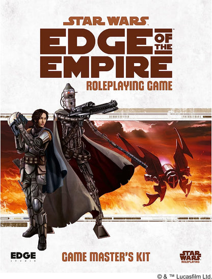 EDGE Studio Star Wars Edge of The Empire Game Master's Kit | Roleplaying Game | Strategy Game for Adults and Kids | Ages 10 and up |3-5 Players | Average Playtime 1 Hour | Made