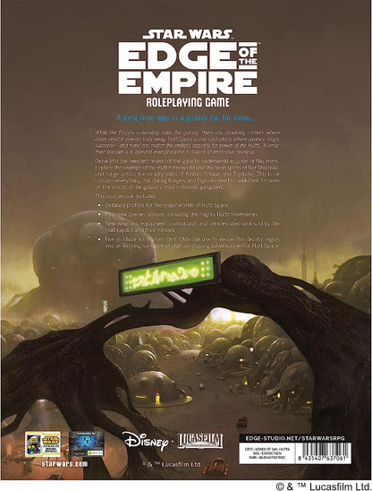 EDGE Studio Star Wars Edge of The Empire Lords of Nal Hutta SOURCEBOOK | Roleplaying Game | Strategy Game for Adults and Kids | Ages 10+ | 3-5 Players | Average Playtime 1 Hour | Made