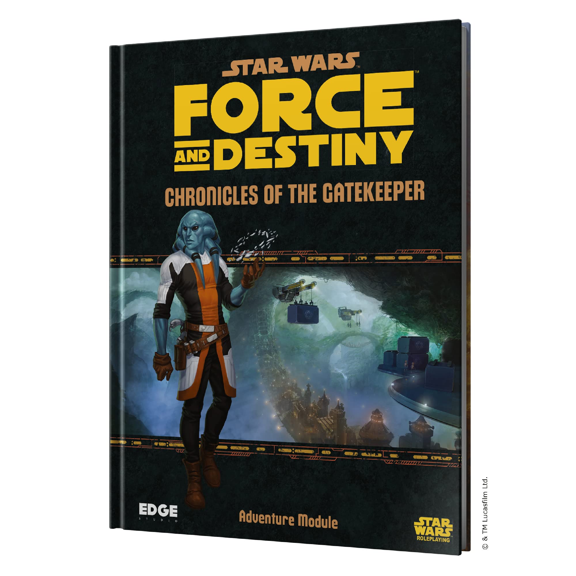 EDGE Studio Star Wars Force and Destiny Game Chronicles of The Gatekeeper Expansion, Roleplaying Game, Strategy Game for Adults and Kids , Ages 10+ , 2-8 Players , Average Playtime 1 Hour , Made