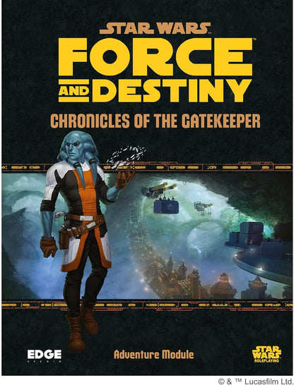 EDGE Studio Star Wars Force and Destiny Game Chronicles of The Gatekeeper Expansion, Roleplaying Game, Strategy Game for Adults and Kids , Ages 10+ , 2-8 Players , Average Playtime 1 Hour , Made