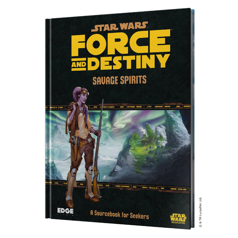 EDGE Studio Star Wars Force and Destiny Game Savage Spirits Expansion ,Roleplaying Game , Strategy Game for Adults and Kids , Ages 10+ ,2-8 Players , Average Playtime 1 Hour ,Made