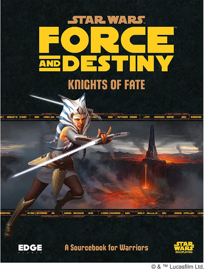 EDGE Studio Star Wars Force and Destiny Game Knights of Fate Expansion Roleplaying Game Strategy Game for Adults and Kids Ages 10+ 2-8 Players Average Playtime 1 Hour Made