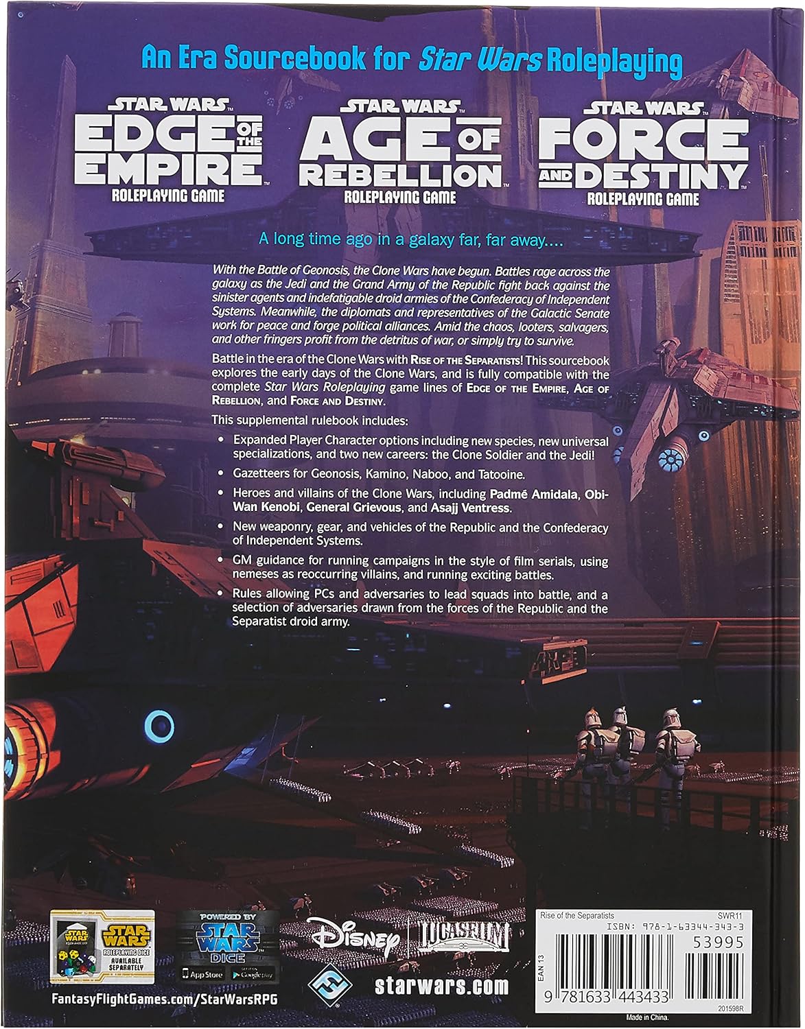 Fantasy Flight Games FFGSWR11 Gamebook
