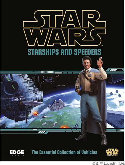 Edge, Star Wars RPG: Starships and Speeders, RPG, Ages 12 plus, 3-5 Players
