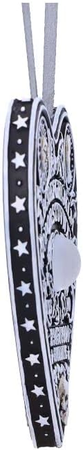 Nemesis Now Spirit Board Planchette Hanging Ornament 8.5cm, Resin, Black, Spirit Board Hanging Ornament, Gothic Alternative Festive Decoration, Cast in the Finest Resin, Expertly Hand-Painted