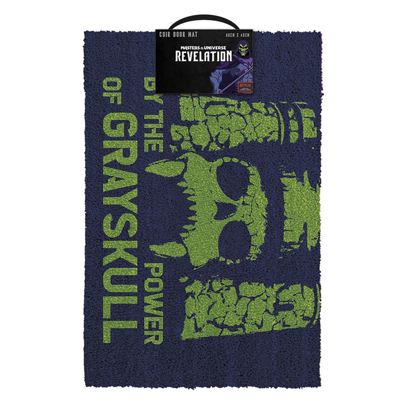 Masters of The Universe Door Mat (Power of Grayskull Design) Coir Doormat, Outside and Inside Door Mat 40cm x 60cm - Official Merchandise