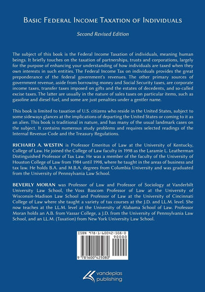 Basic Federal Income Taxation of Individuals, Second Revised Edition