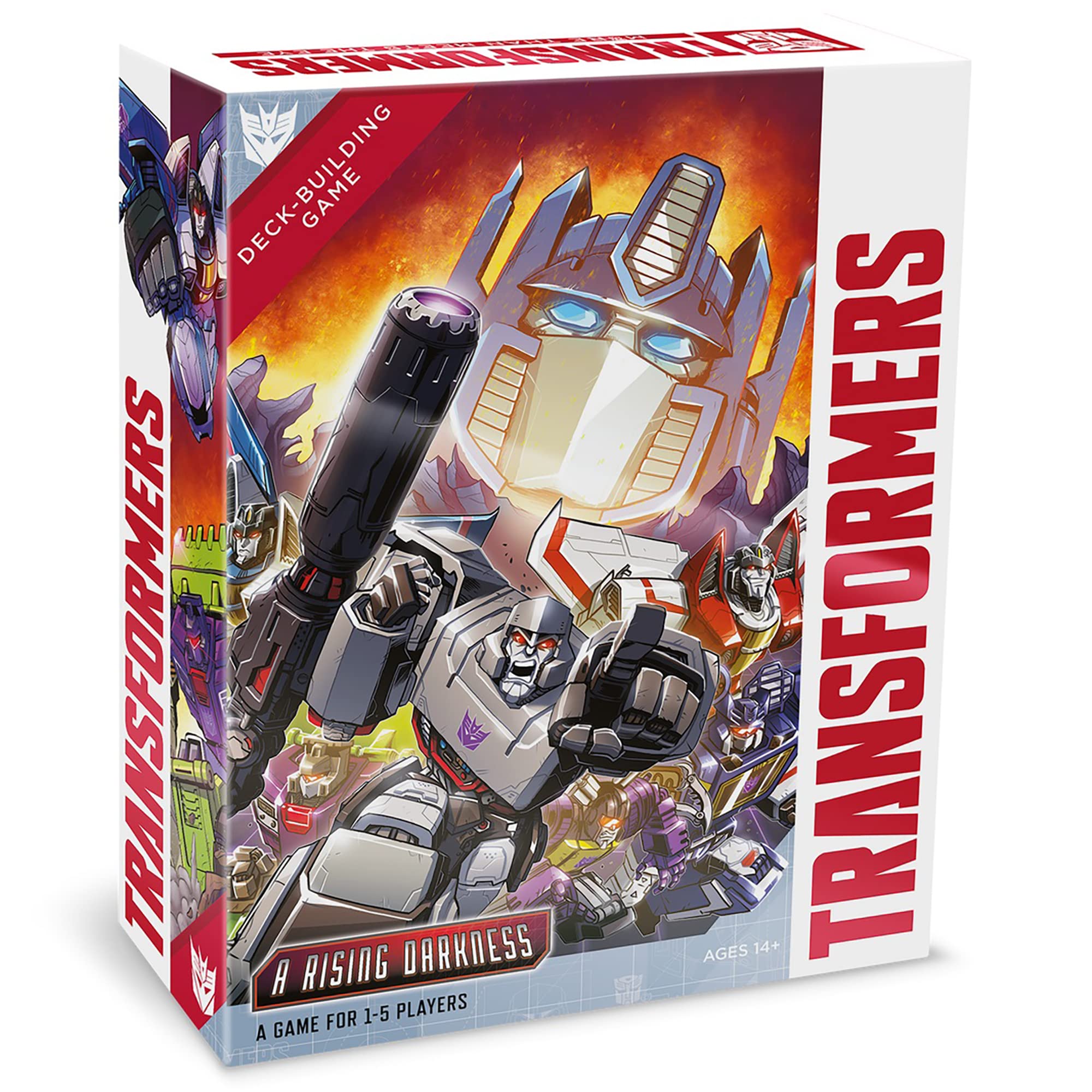 Renegade Game Studios Transformers Deck Building Game: A Rising Darkness Expansion - Expansión independiente, a partir de 14 años, 1-5 jugadores, 45-90 minutos