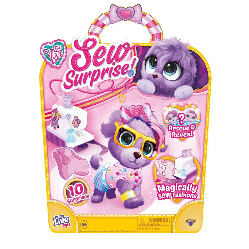 Scruff-a-Luvs, Sewing Wow | Purple (30384