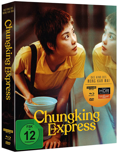 Chungking Express (Wong Kar Wai) - Special Edition (4K-Ultra HD) (+ Blu-ray) (+ DVD)