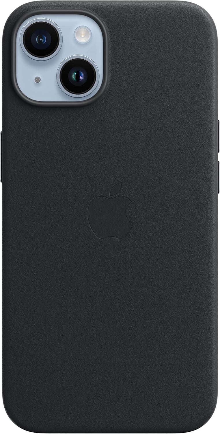 Iphone 14 Leather Case Midnight
