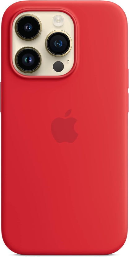 Apple - (Product) Red - Back Cover For Mobile Phone - With Magsafe - Silicone - Red - For Iphone 14 Pro
