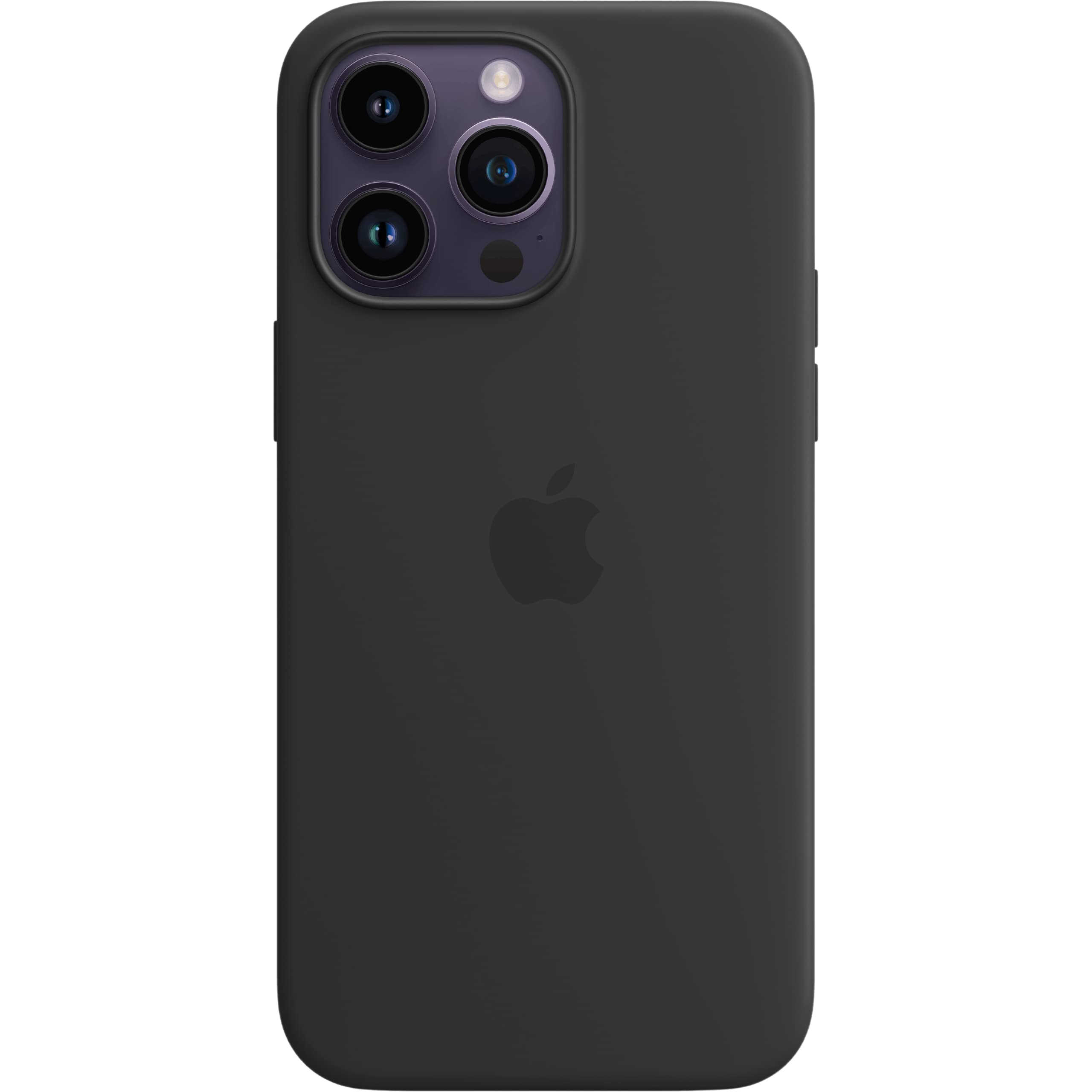 Apple - Back Cover For Mobile Phone - With Magsafe - Silicone - Midnight - For Iphone 14 Pro Max