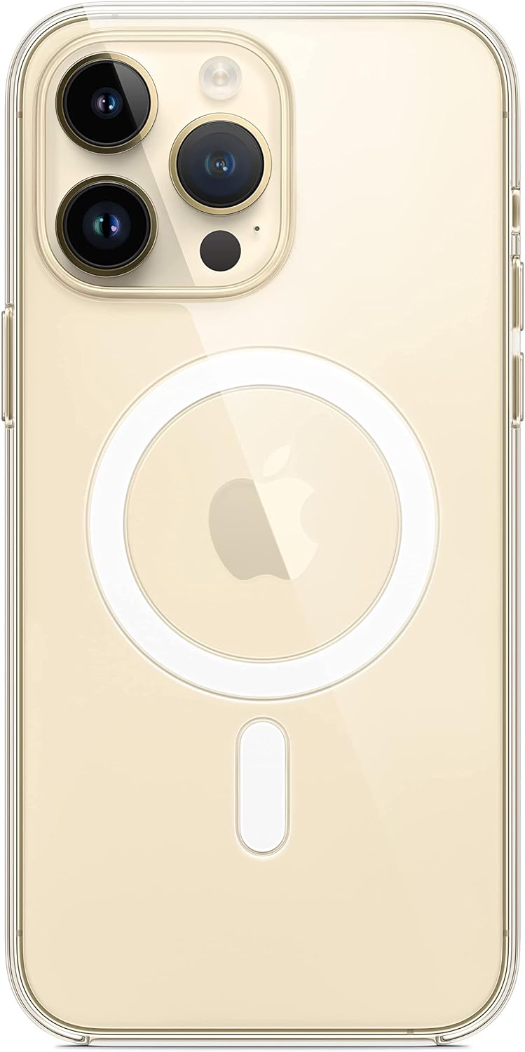Apple - Back Cover For Mobile Phone - With Magsafe - Polycarbonate - Clear - For Iphone 14 Pro Max
